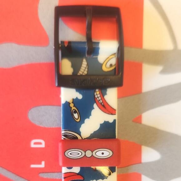 Swatch watch LOOKA GZ700 1996 Collectors Special Designed by S. Pirovano NEW - Picture 8 of 16